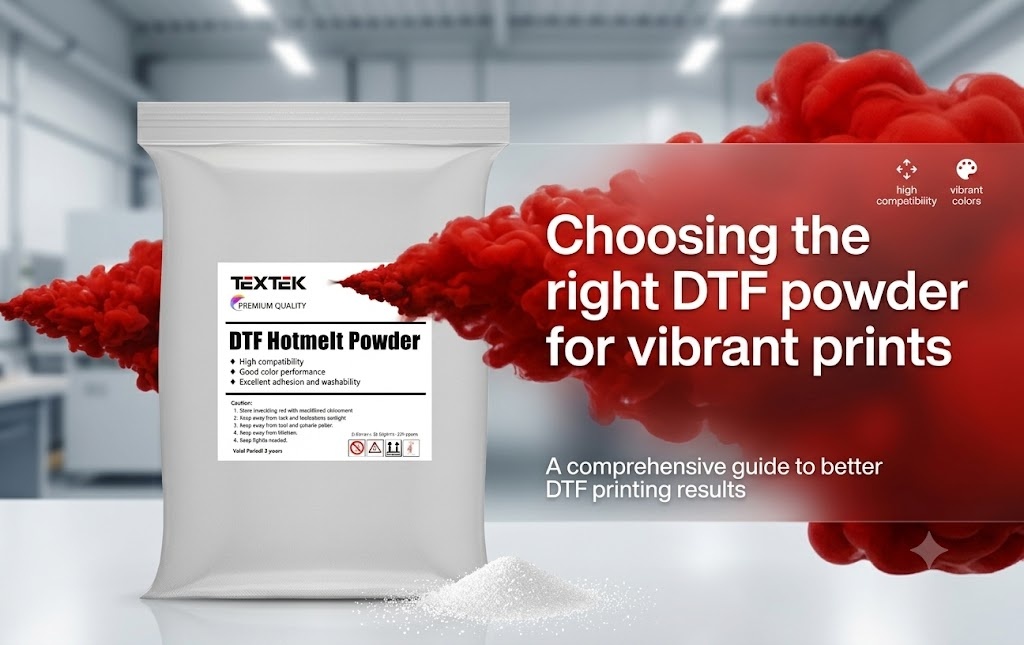 Choosing the Right DTF Powder for Vibrant Prints